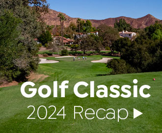 Golf Classic 2024 Recap - with photo of a gold course and text overlay