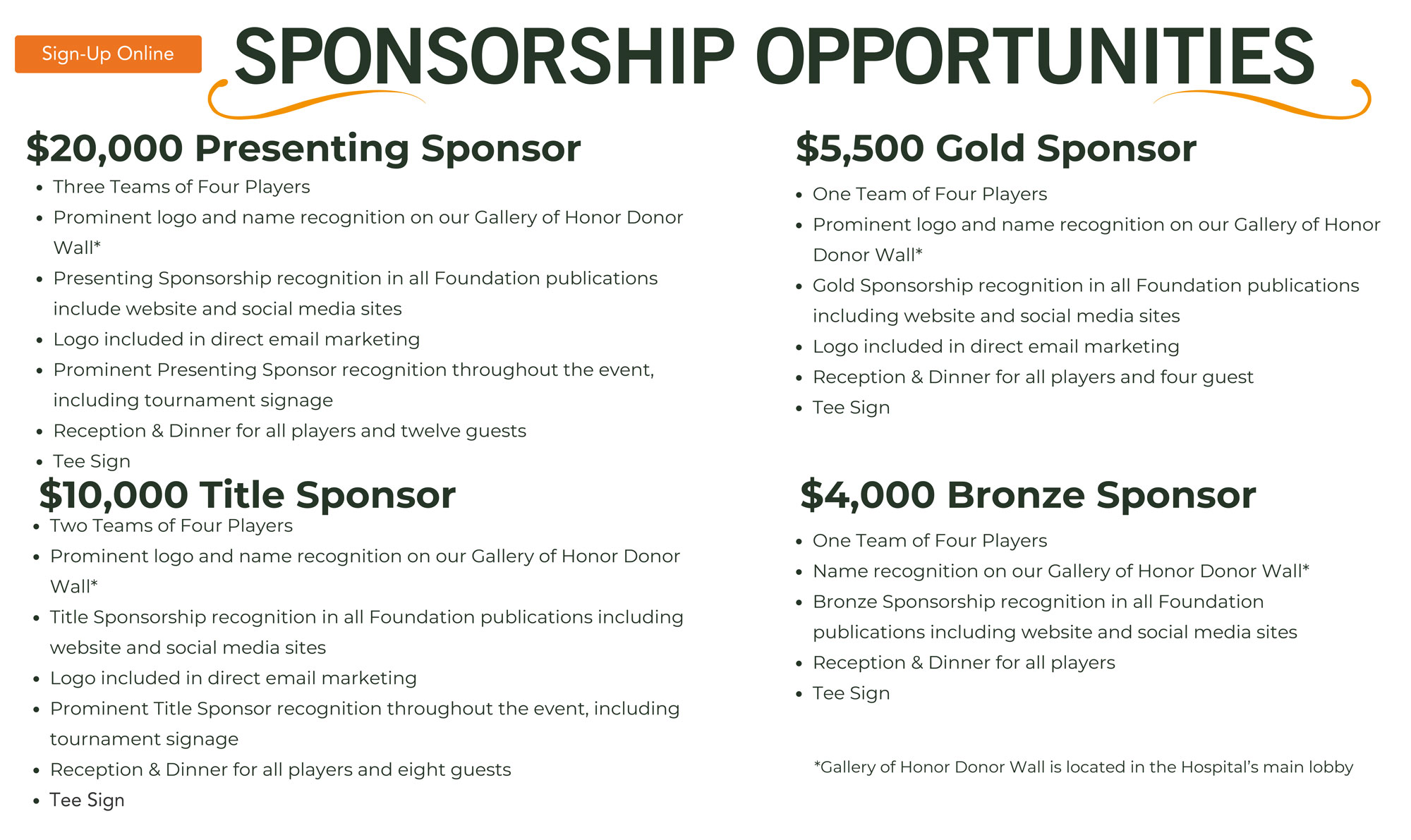 Sponsorship Opportunities Graphic